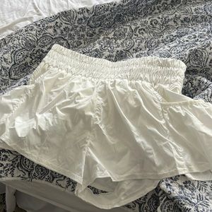 FP movement Get Your Flirt On white shorts